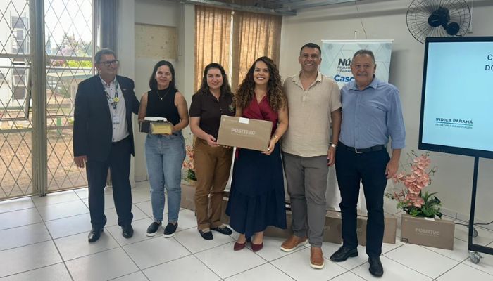 Guaraniaçu participa da Cerimônia de entrega dos Kits Tecnológicos